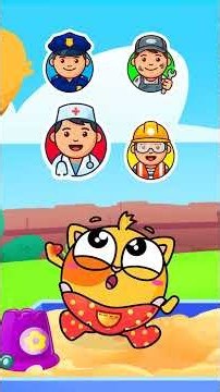 Who Can Help? – Let's Learn About Jobs! 🛠️🧑‍🚒👨‍🍳😊Fluffy Friends: Kids Song Show🎵