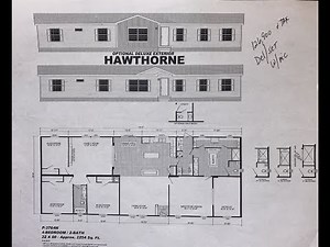 THE HAWTHORNE(UNSTAGED) BY LIVE OAK HOMES | WAYNE FRIER OF BYRON| MANUFACTURED & MOBILE HOME REVIEW