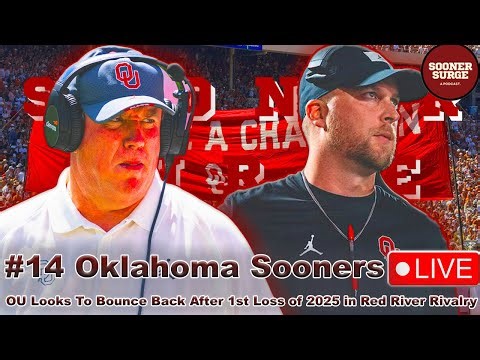 OU Football Live: Sooners Drop to #14 in AP After Loss to Texas, Look to Respond vs South Carolina