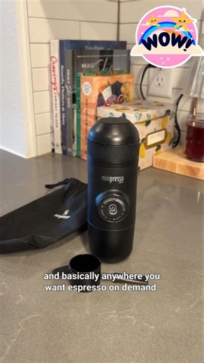 Wacaco Minipresso GR – Ultimate Portable Hand Espresso MakerExperience Authentic Espresso Anywhere
