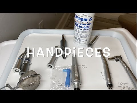 Dental Handpiece Motors and Attachments and Placed on the Dental Unit (Part 1)
