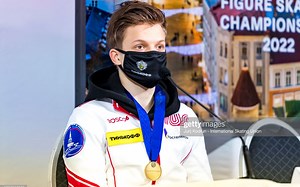 （自制中字）【Evgeni Semenenko】22欧锦 短节目前三小奖牌颁奖典礼 发布会采访中字【小E】