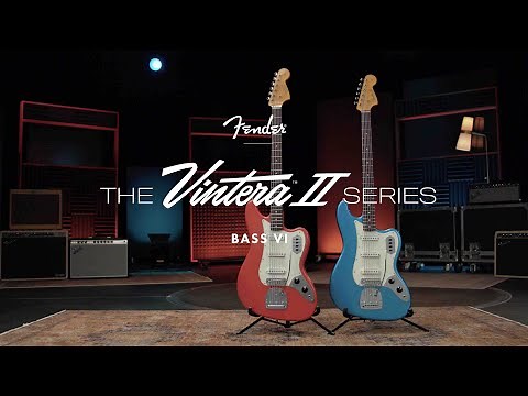 Exploring the Vintera II Bass VI Models | Vintera II | Fender