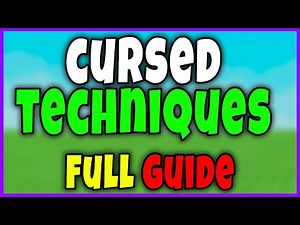 COMPLETE GUIDE to CURSED TECHNIQUES in JUJUTSU ZERO Roblox