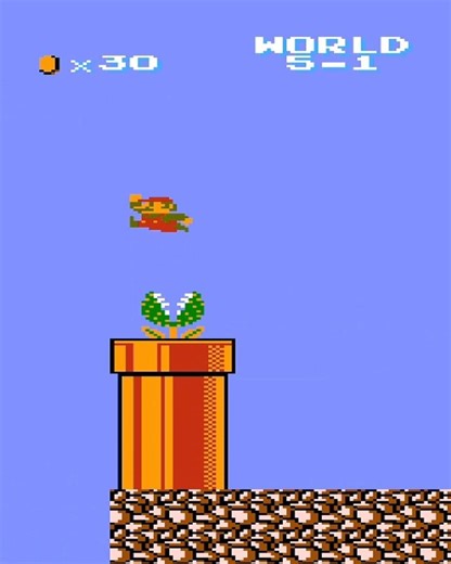 YY World 5-1 Is Getting Hard! | NES Super Mario Bros #nintendo #games