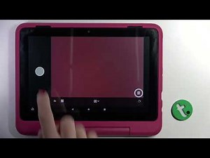 How to Activate Camera Timer on Amazon Fire HD 8 Kids Pro - Photo Delay