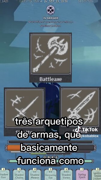 Guia das Armas Iniciais do DeepWoken