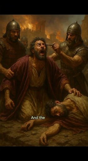 The Fall of Jerusalem — But the Prophet Walked Free (Jeremiah 39) #bibleshorts #biblestories