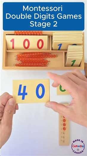 Montessori Math: Building Two-Digit Numbers with Place Value