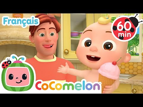 La chanson de la glace | CoComelon en Français | Chansons pour bébés