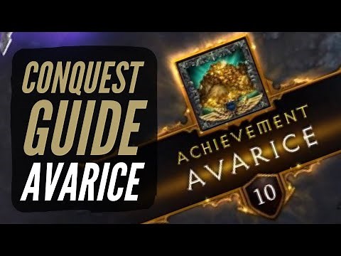 Diablo 3 - Avarice/Avaritia Conquest Guide