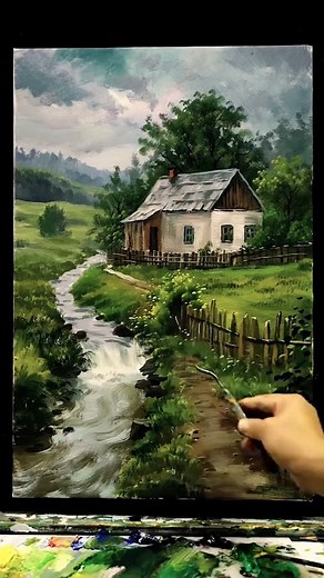 3.1K views · 35 reactions | How to draw beautiful scenery with acrylic. Order here:  https://bit.ly/45J8m3V  Follow my page for more videos #art #paintings #lifeofpaintings #dailyartwork #artworkpaint #paintings #lifeofpaintings #dailyartwork #artworkpaint #paintings #lifeofpaintings #dailyartwork #art #paint #viral #trending #fyp #foryoupage #ctto #foryou #videos #singapore #malaysia #sg #my #新加坡 #马来西亚 #扑克 #二十一点 #扑克 | Paintings 新加坡 | Facebook
