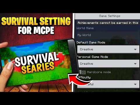 🔥 Best Survival Settings for MCPE 1.21+ 🔥 | Zero Lag + Smooth Gameplay Guide ⚡