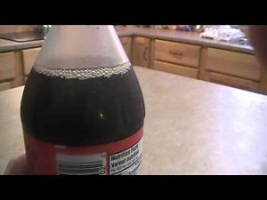 How to Freeze a Coke in 2 seconds !! First try