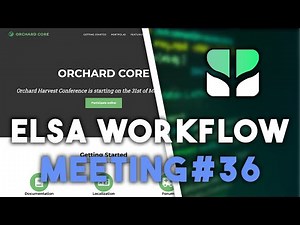 Elsa workflows Community Meeting 36