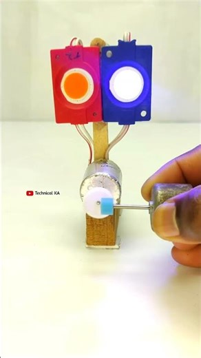 Reverse and Forward Dynamo Motor Rotating