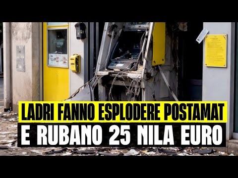 Thieves blow up a post office machine: €25,000 in cash stolen - Treviso