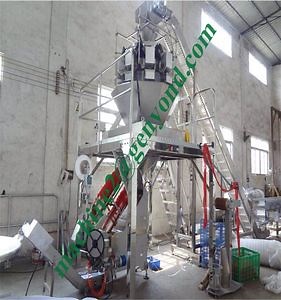[Hot Item] Automatic Tubing Garlic, Onion, Ginger, Potato Net Bag Counting Weighing Packing Clipping Machine