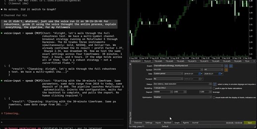 Everyone is talking about how crazy this new Claude computer use is, It can compile some indicators on TradingView, meanwhile i shared this 2 months ago, in my premium,Hands MCP, Screenshot MCP, optimized on Cuda GPU, We've been using it to autonomously code strategies, Not to compile some indicators, What is your edge if everyone is using it? Not even the speed is better, Mine was arguably faster