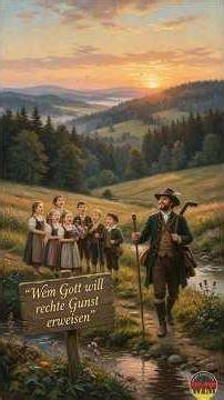 To whom God wishes to show favor – German marching song with children's choir