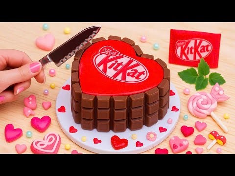 1000+ Satisfying Miniature Cake Decorating Ideas | Tiny Chocolate KITKAT, Rainbow Cake Yummy Bakery