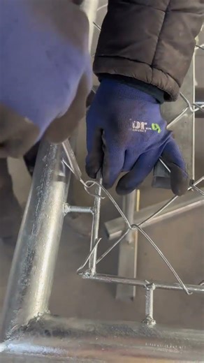 Chain Link Fence Installation Process 🔧 | Fast & Satisfying Work