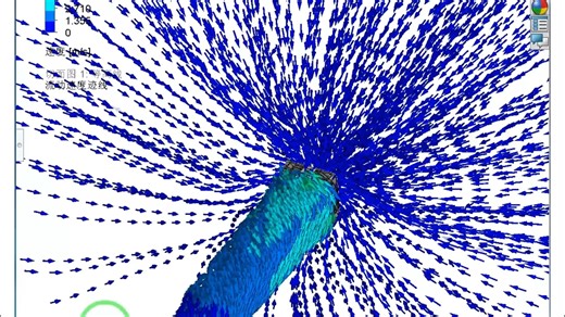 增压风扇SolidWorks外流场流体分析案例