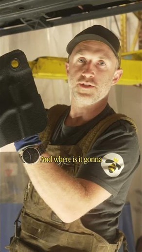 Rubber undercoatings often struggle to properly bond to the metal beneath them. Here’s an example.