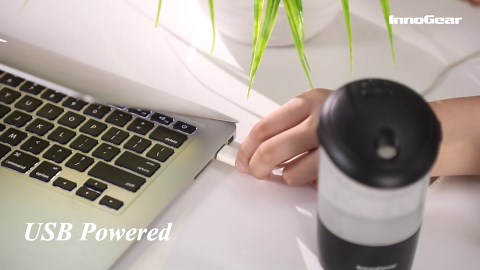 Amazon.com : InnoGear Car Diffuser, USB Oil Diffuser Ultrasonic Car Humidifier Cool Mist Mini Portable Diffuser Automobile Aroma Diffusers for Vehicle Home Office Travel, Black : Health & Household