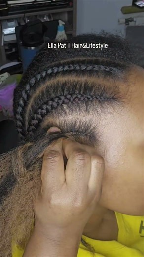 Wow 😱 if you are a beginner in hairdo, you need to save this Ghana cornrow hair tutorial #braids