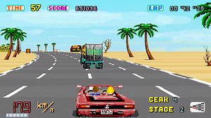 OutRun 1986 game based - Gameplay video - Out Run