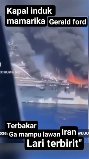 kapal induk mamarika ke2 yang keok vs iran