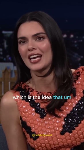 Kendall Jenner breaks silence on the curse 👀|Kendall jenner at jimmy fallon #kendalljenner #hot
