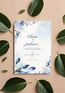 Editable Wedding Invitation Template | Printable Wedding Invite PDF | Instant Download | Elegant Customizable Invitation Card - Etsy