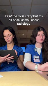 Radiology Student's Calm ER Experience