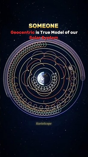 This is how the heliocentric model actually works. #HeliocentricModel#SolarSystem #Space#KurioScope