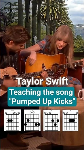 How Taylor Swift Teaches Guitar Chords #tutorial #musiclessons
