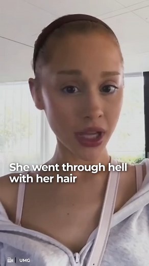 Her "iconic hair" made her cry! 🥺 #ArianaGrande had to endure losing her hair without anyone knowing 🫢😥 | Icons