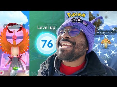 Dynamax Ho-Oh Raids, 2 amazing lucky trades, Vulpix Community day, & I Hit Level 76 In Pokemon GO!