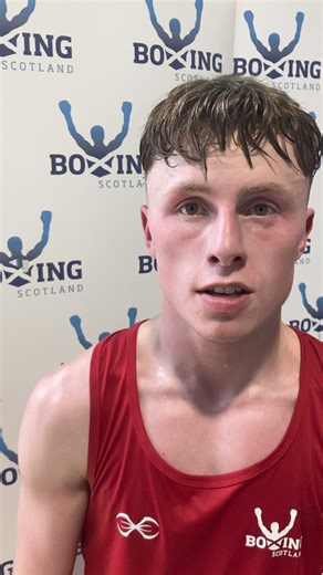 SCOTLAND’S Aaron Cullen (Renfrewshire) is looking to become a two-time GB champion after winning his 54kg Semi-Final against Cory Jones from Wales. #TeamScotland | Boxing Scotland