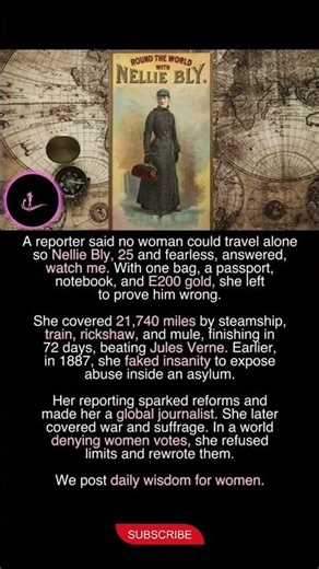 The Woman Who Traveled the World in 72 Days 🌎