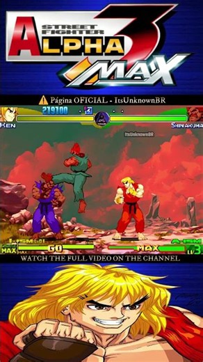 Ken DESTROYED Everything in Street Fighter Alpha 3 Max