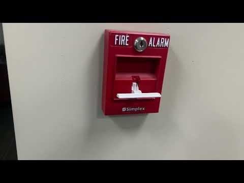 Fire Alarm Bell Test #93 (Simplex 4008)