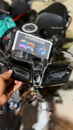 Fh Modified Store on Instagram: "Yamaha Mt15 @fhmodified_store Rgb Drl Light #yamaha #mt15 #yamahamt15 @mt_remo__ #bike #mt15indiaofficial #sportsbike #modified #rgb #trending #yamahamotogp"