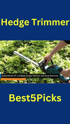 Best Hedge Trimmer #shorts #hedges #trimmer