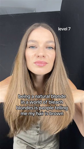 Hair industry says level 7 blonde. The internet says I’m delusional 😂