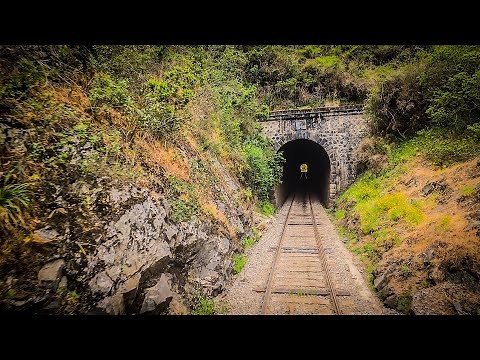 4K [Cab Ride] Viaje en cabina de tren desde San Antonio a Rancagua - Chile (Locomotive EMD SD39-M3).