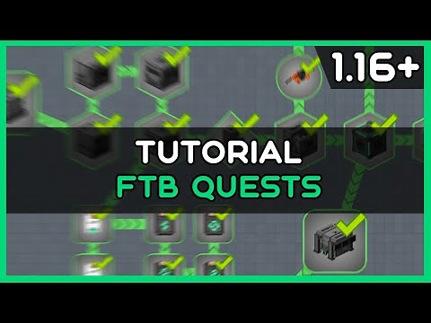 tutorial FTB Quests | Minecraft 1.16+