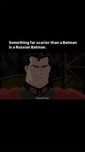 Cinema pundit on Instagram: "In the Superman: Red Son storyline, the conflict between the Russian Batman and the Soviet Superman is a pivotal battle between an anarchist rebel and a totalitarian leader. Batman uses his superior tactical mind to nearly defeat a godlike being through meticulous planning and the use of Superman's physiological weaknesses. Batman lures Superman into a wasteland by kidnapping Wonder Woman and binding her with her own Magic Lasso.Once Superman arrives, Batman activate