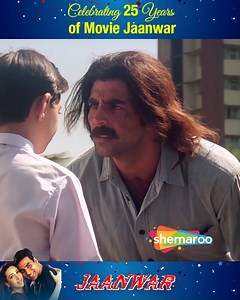 Celebrating 25 Years Of Jaanwar | Movie Jaanwar | Akshay Kumar, Shilpa Shetty, Karishma Kapoor ... Babu, a criminal, changes his ways when he finds a baby who survived a train crash and raises him as his own. However, things take a turn when his criminal past catches up to him. ... #Shemaroo #MovieAnniversary #AkshayKumar #Jaanwar #Bollywood #movieclips #films | Dumdar Movies